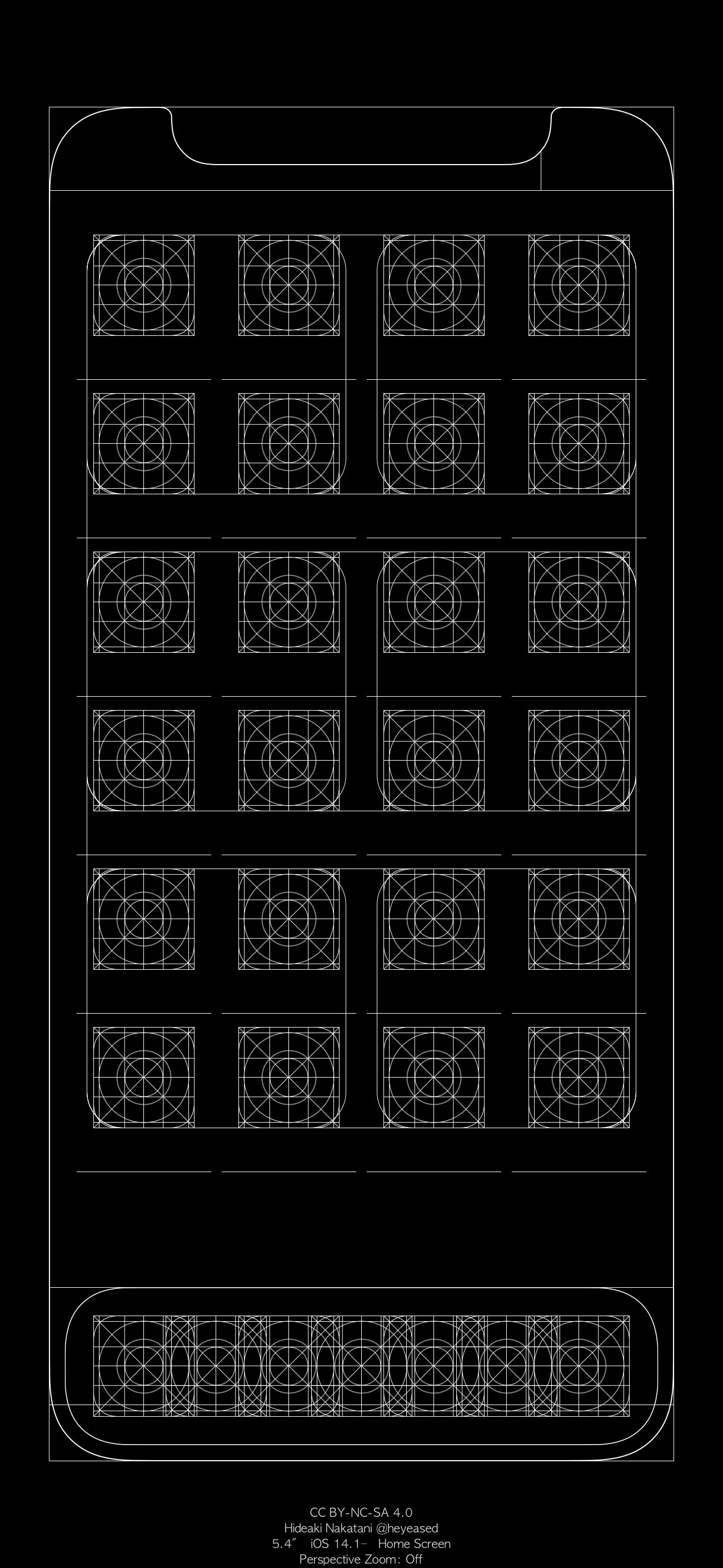 完全版 設計図の壁紙 12 Mini Full Blueprint Mysterious Iphone Wallpaper