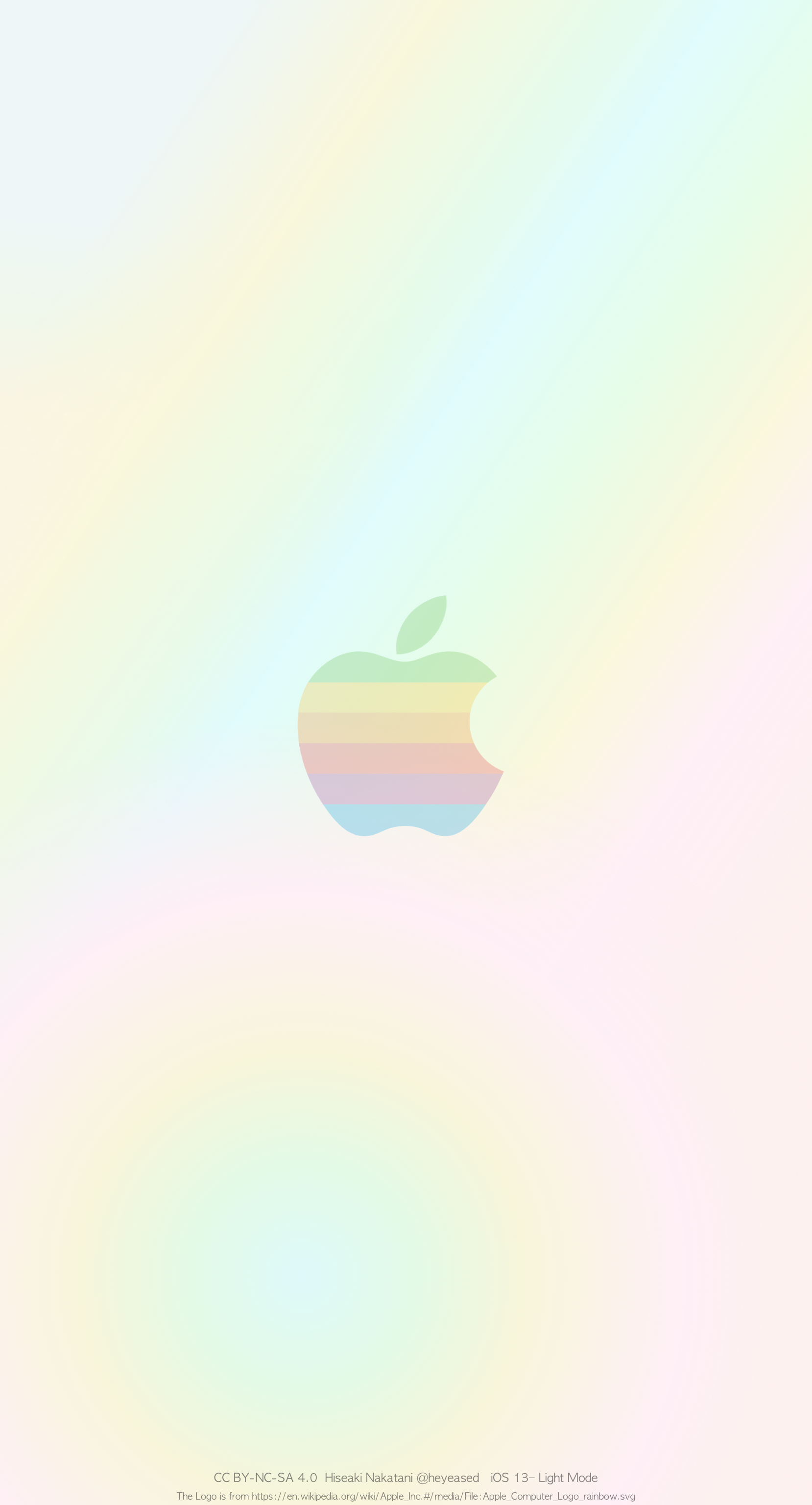 ドックを隠すりんごの壁紙 Hide Dock Apple Mysterious Iphone Wallpaper