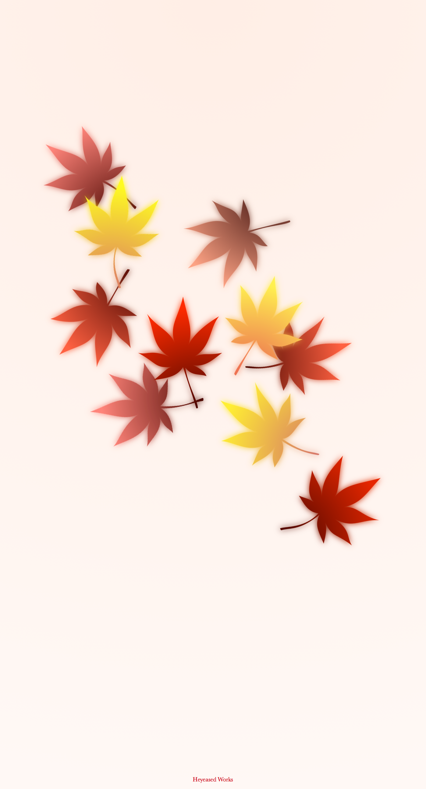 秋の壁紙 Autumn In Japan Mysterious Iphone Wallpaper