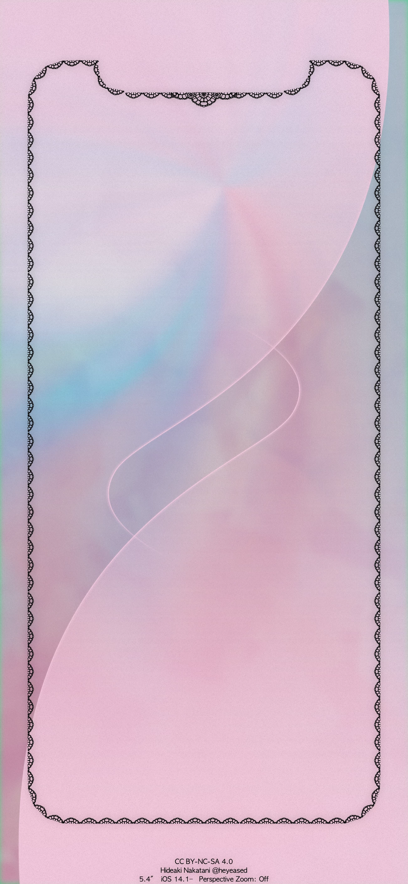 レースのベゼルの壁紙 4 12 Mini Lacy Bezel 4 Mysterious Iphone Wallpaper