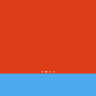 color_wallpaper_for_ipad_orange_sky_blue_tmb